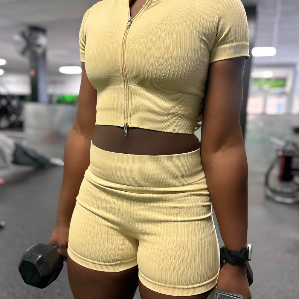 Shirt & Short Vanilla Bean Set